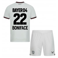 Bayer Leverkusen Victor Boniface #22 Replica Away Minikit 2023-24 Short Sleeve (+ pants)